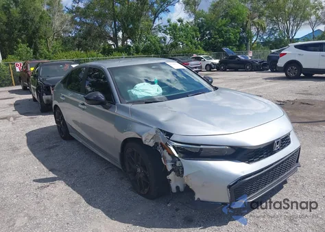 2025 Honda Civic Sport z USA, uszkodzony, nr VIN 2HGFE2F53SH557270